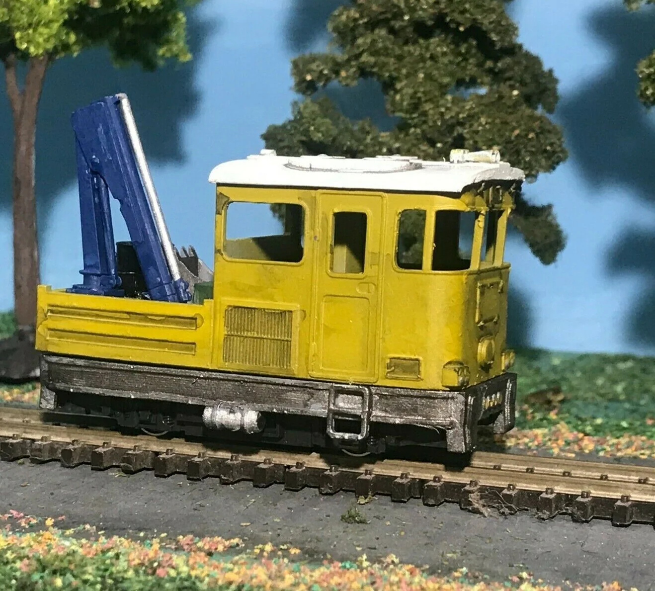 009 Prototype Maintenance/Inspection car for Kato 11-109 motorised chassis - OO9