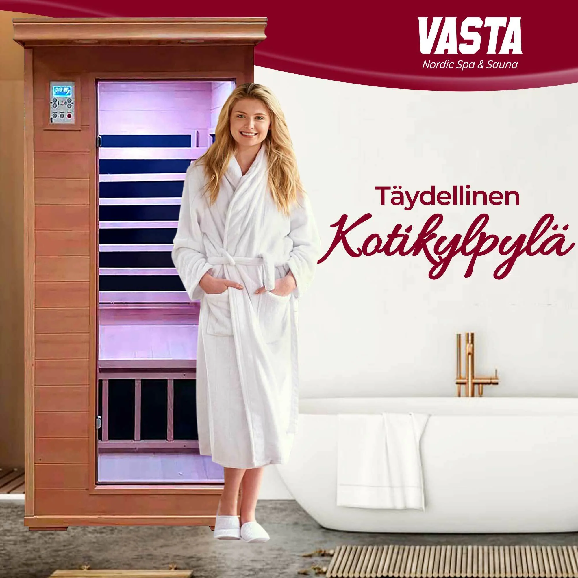 Vasta Infrarotkabine 1 Person