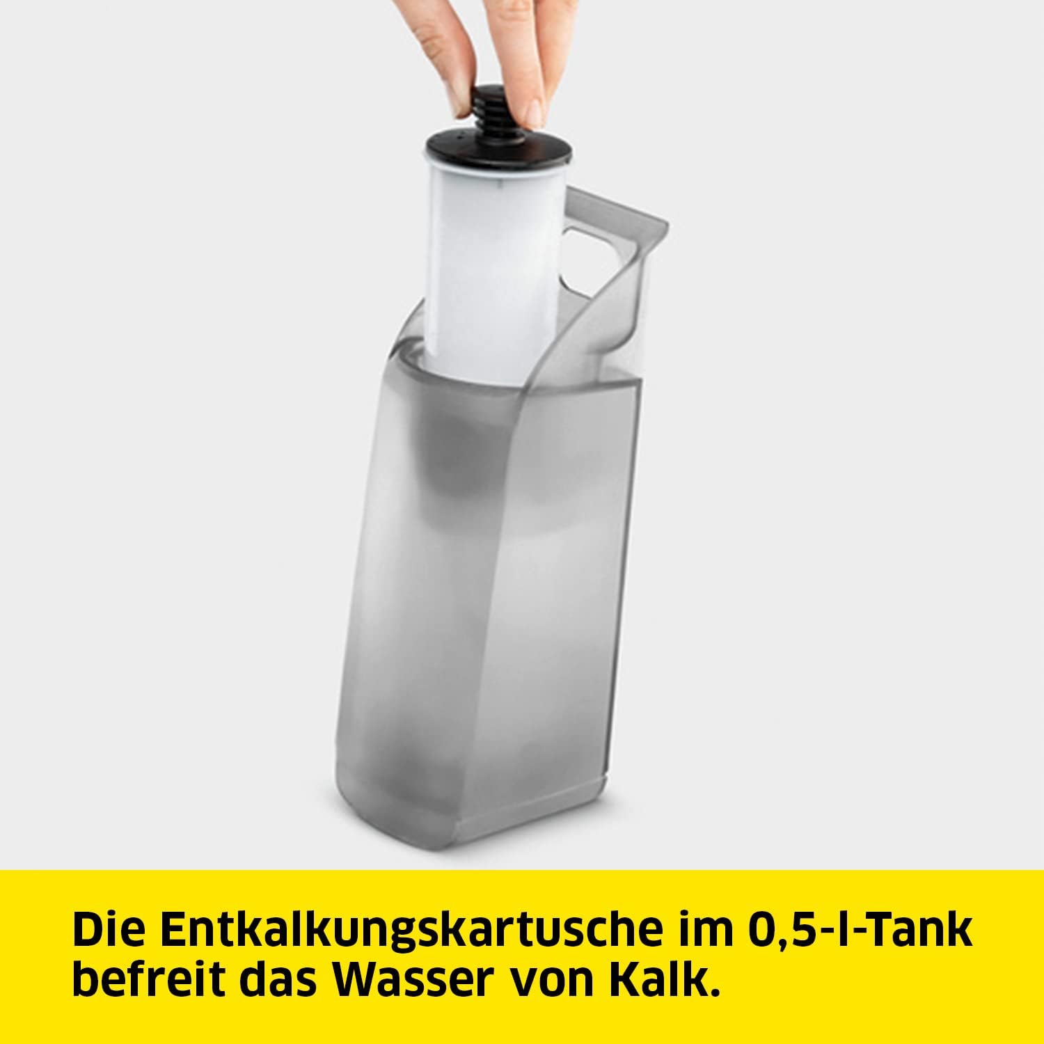 Krcher Dampfreiniger SC 3 Upright EasyFix, Aufheizzeit: 0,5 min., Flchenleistung: ca. 60 m, Tank: 0,5 l, Heizleistung: 1.600 W, mit Bodendüse, Bodentuch, Teppichgleiter, Entkalkungskartusche