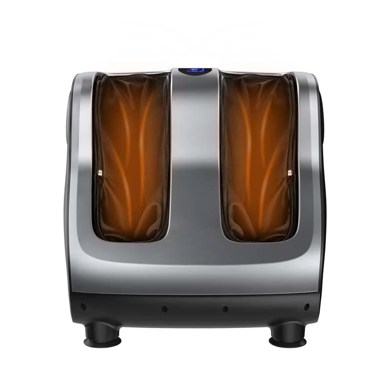 Foot Amp Calf Massager With Heat Amp Remote Shiatsu Kneading Electric Massage Machine With Adjustable Tilt Base Timer Lcd Screen