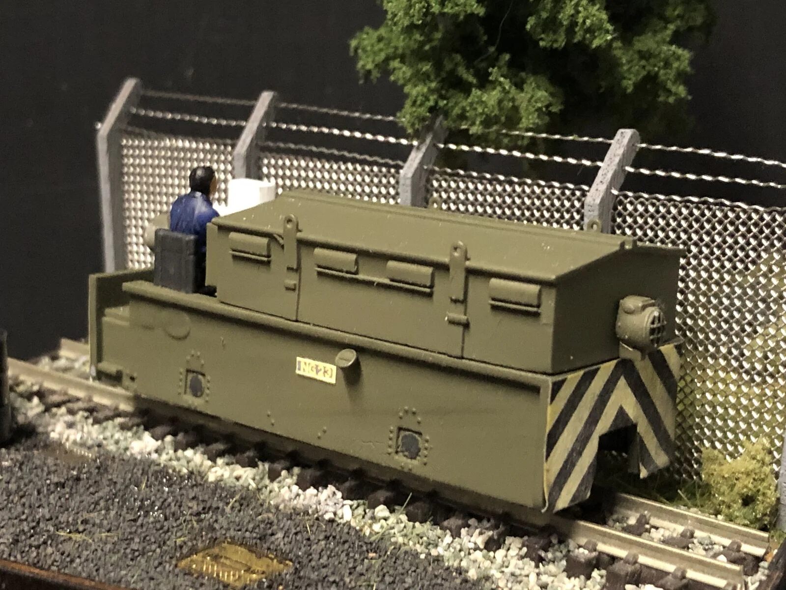 OO9 Baguley Drewy electric loco kit - fits onto a KATO 109 chassis - 009