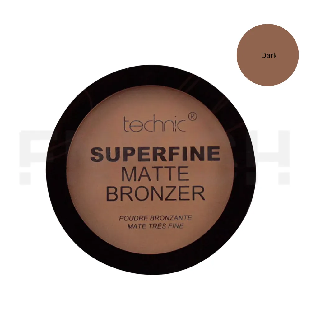 TECHNIC Superfine Matte Bronzer Vegan - 12g - Dark / Light / Medium  CHOOSE SHADE
