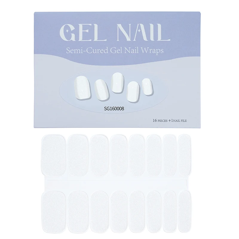 White Cream Pearl Gel