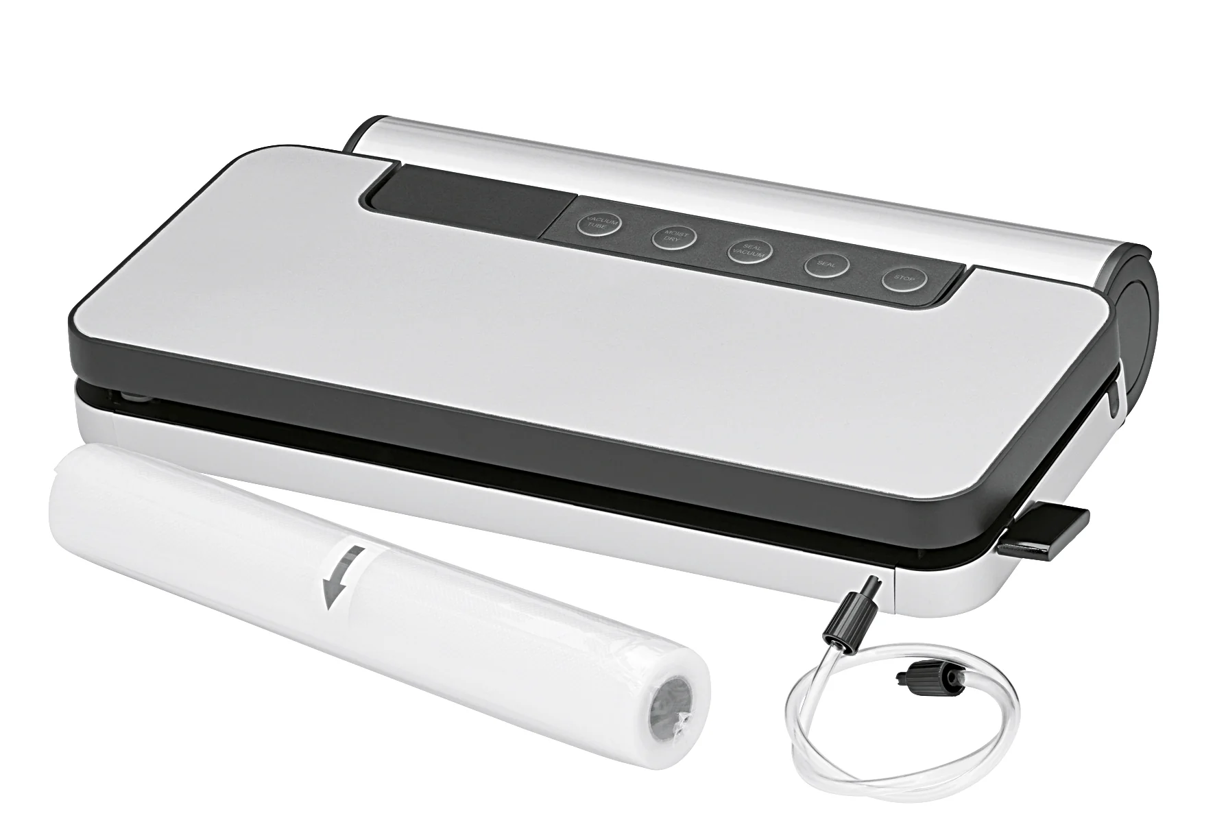 419070011 Vacumeermachine Lono, rolbreedte max. 30 cm, 120 watt, Cromargan