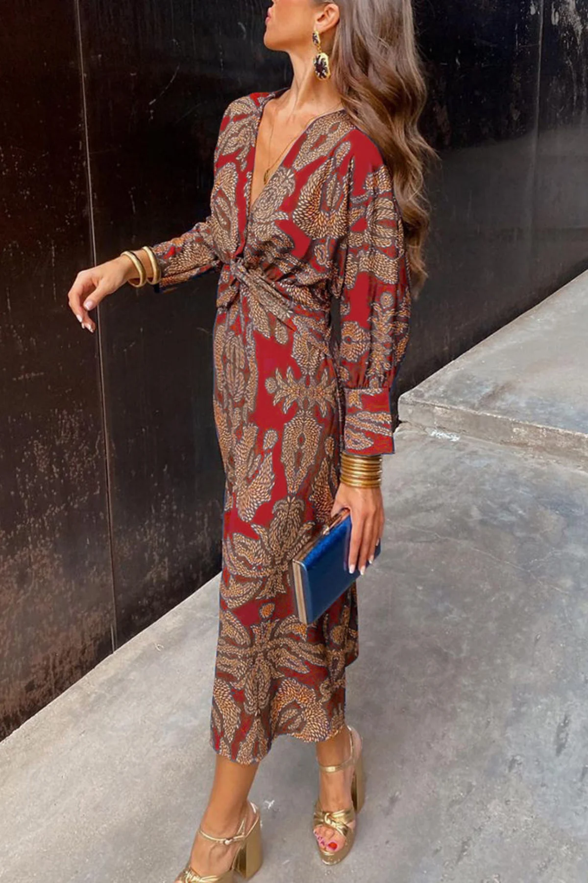 Midi-Kleid