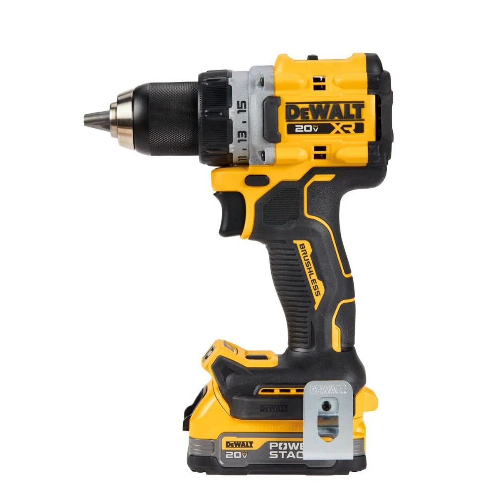 2025 DeWalt DCD800D1E1 20V MAX XR Draadloze Compacte Boor/Schroevendraaier met Borstelloze Motor en POWERSTACK Batterijen