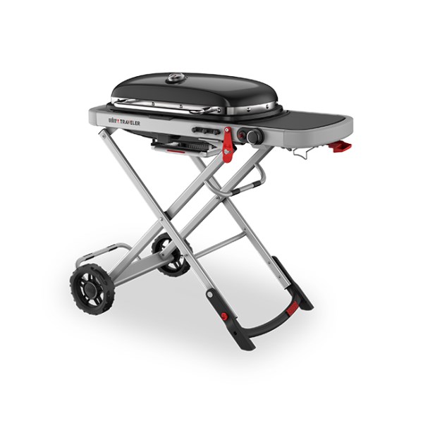 Weber Traveler Compact Gas Barbecue Black