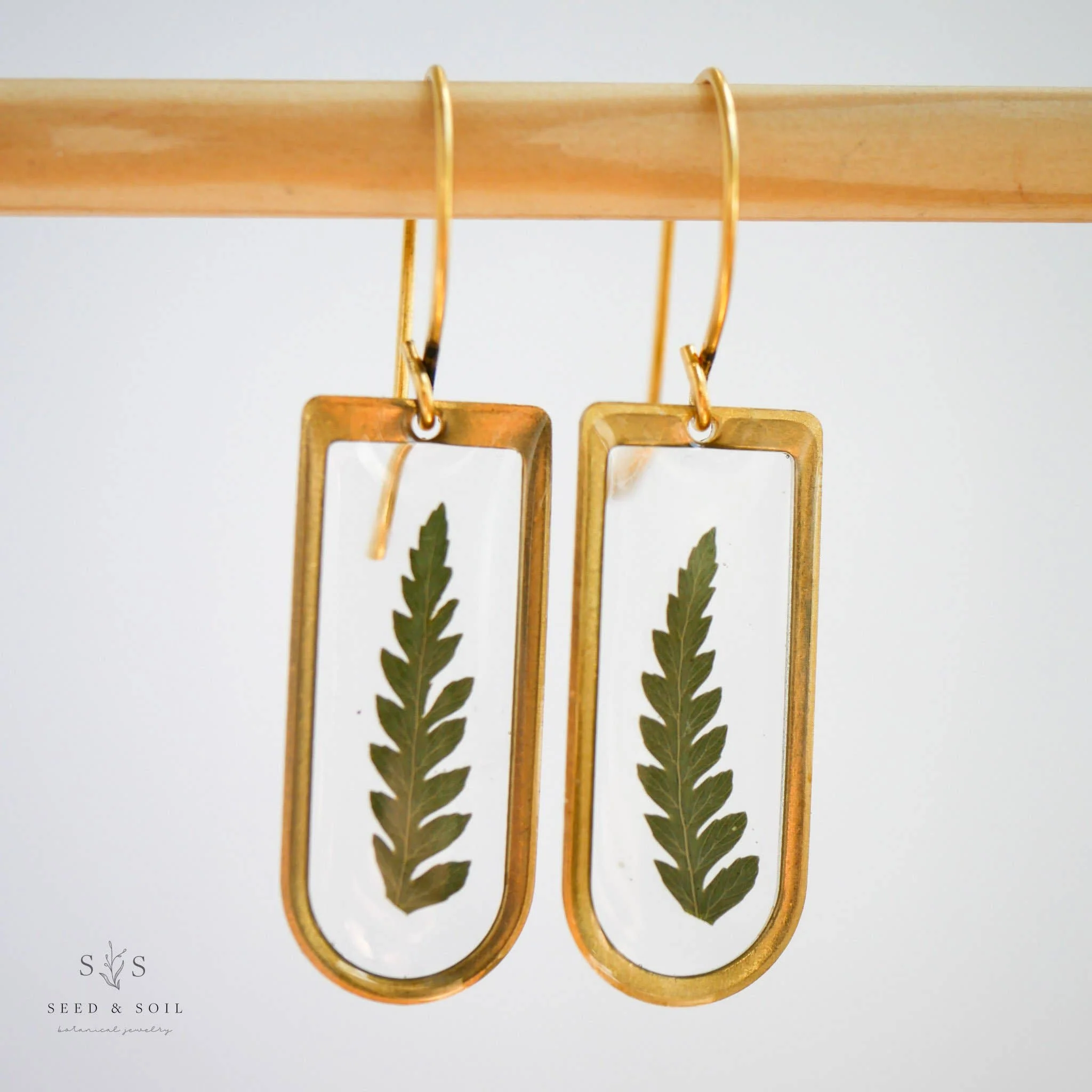 Cathedral Earrings SEED & SOIL BOTANICAL JEWELRY
