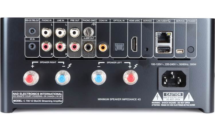 NAD C 700 V2 Compact stereo integrated amplifier