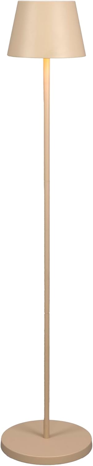 Konstsmide LED Stehlampe Pomezia M | sand | Indoor/Outdoor | Kabellos | 25 x 53/88,5/125 x 25 cm | 7841-330