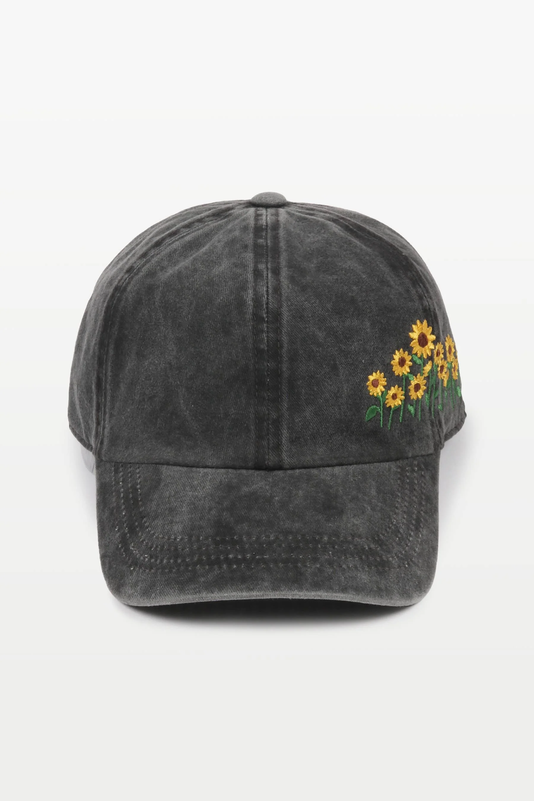 Sunflowers Cotton Baseball Hat