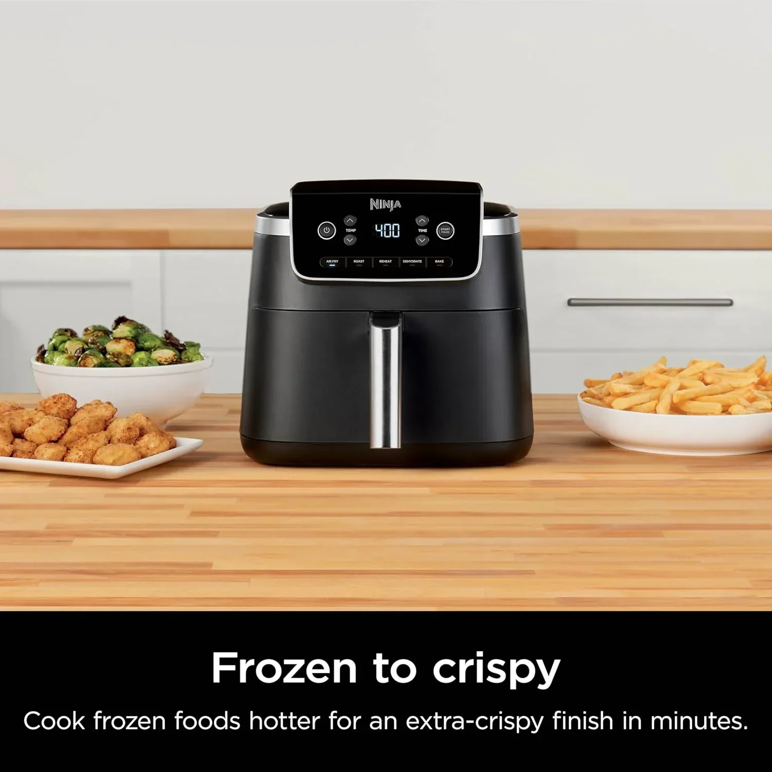 Ninja Air Fryer Pro XL 6-in-1 with 6.5 QT Capacity Max Crisp Air Fry Air Roast Bake
