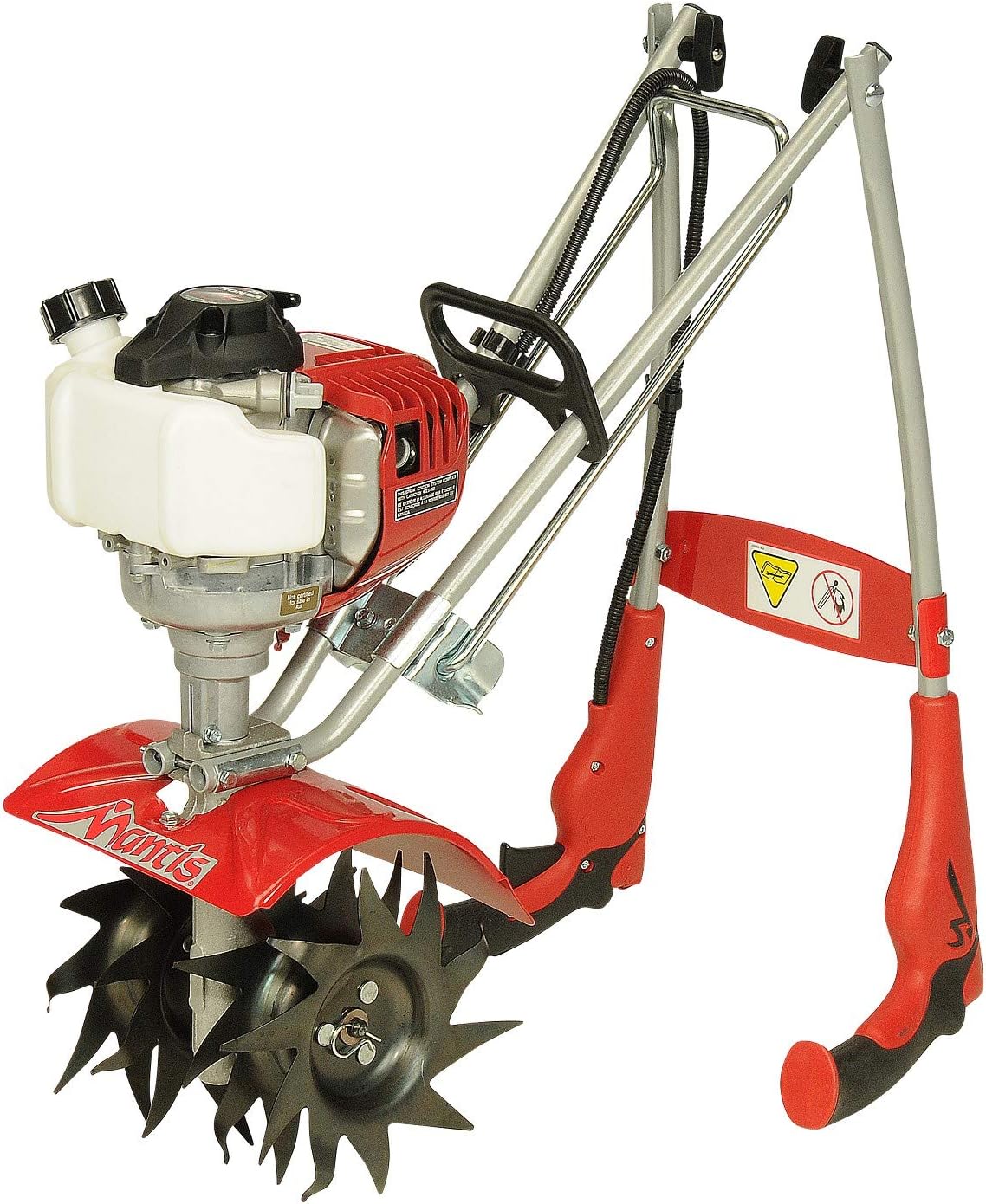 2025 Mantis Gas Rode Metalen Cultivator van 25cc met 4-Takt Honda Motor, Model 7940