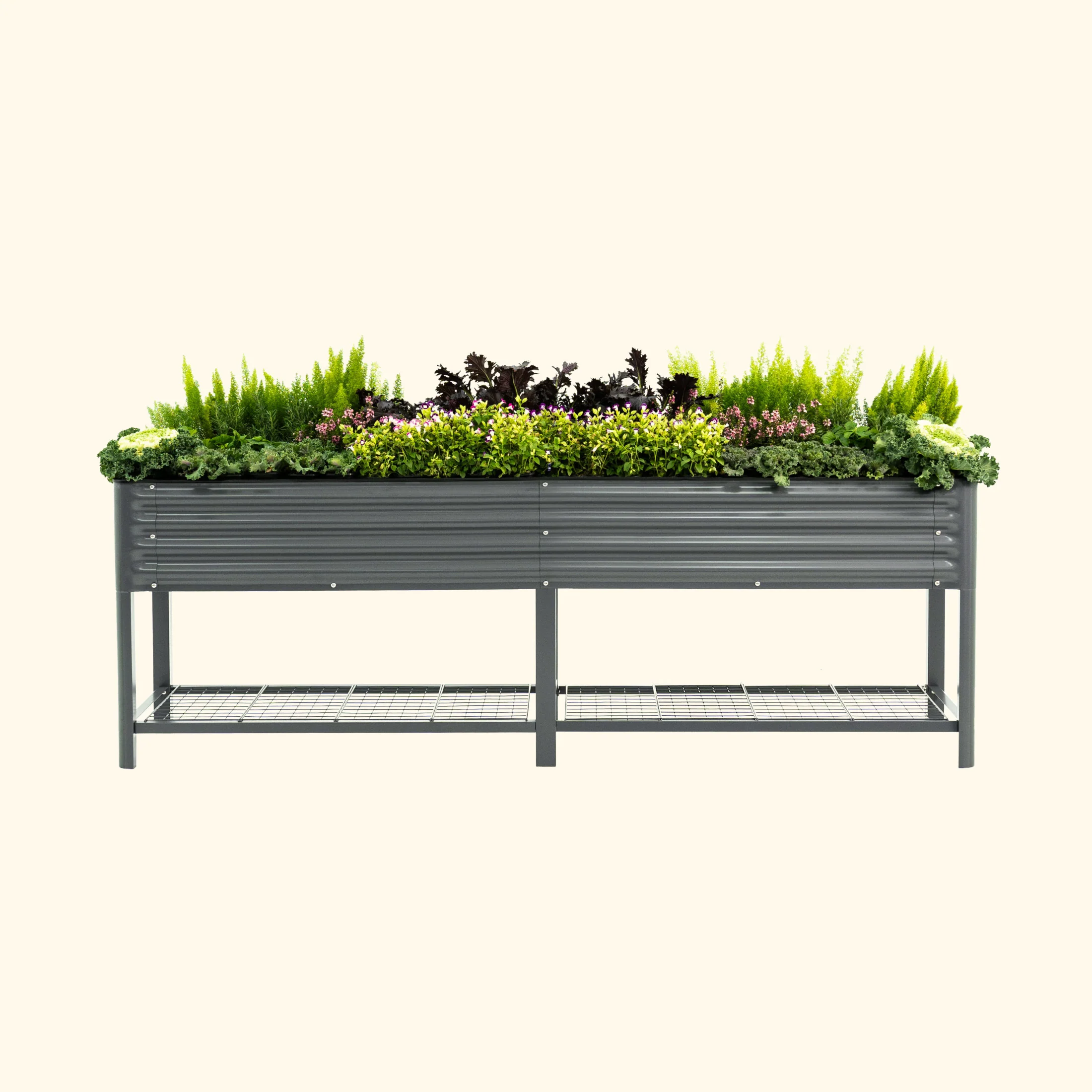 Verhoogde tuinbak �C V-serie 2' x 8'