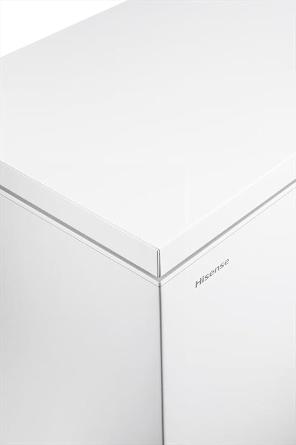 Hisense MCF142F Gefriertruhe, LED-Beleuchtung außen, sehr leise, 40 dB, 142 Liter, Abmessungen 62,5 x 55,9 x 85,4 cm, Klasse F