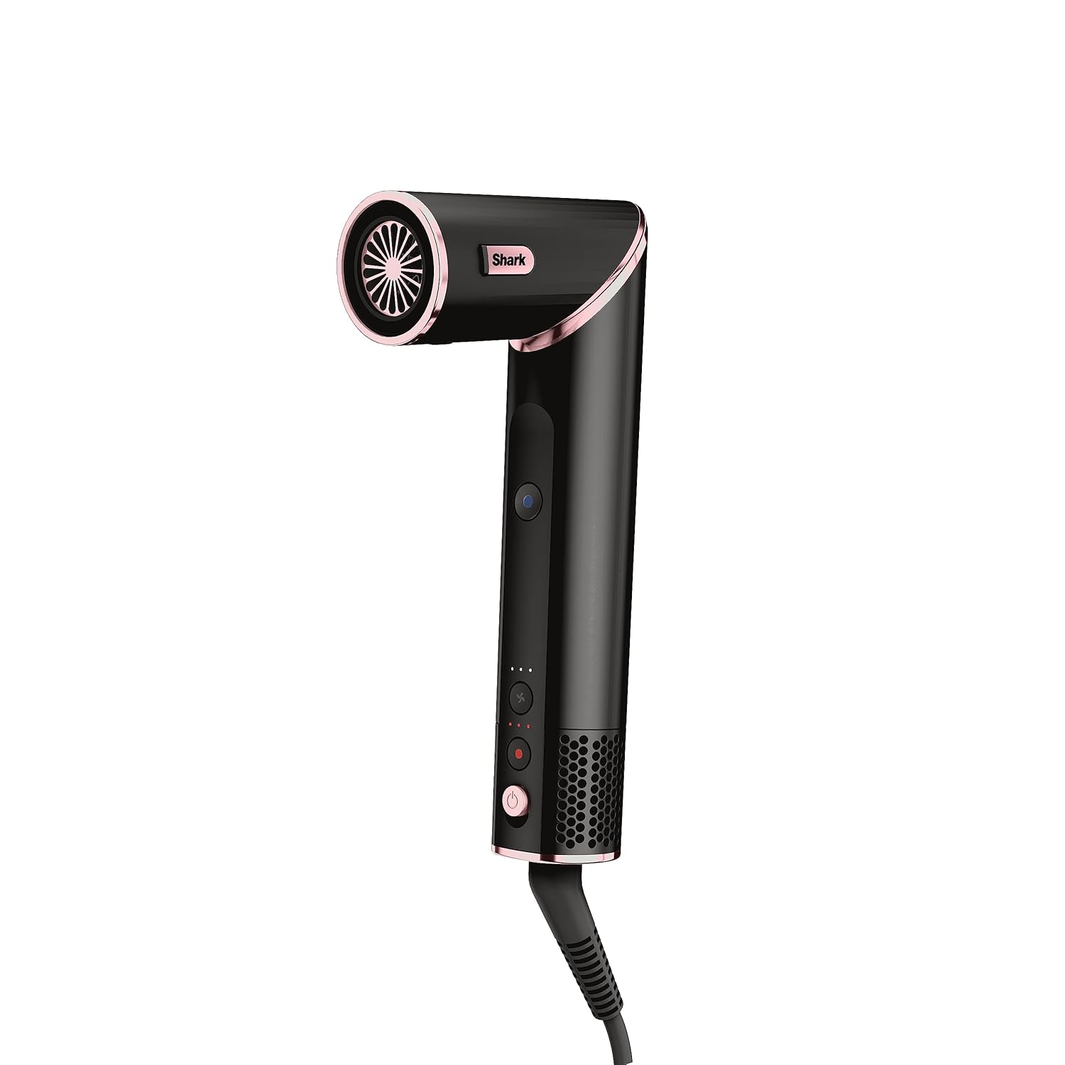 Shark FlexStyle 5-in-1 Luftstyler & Haartrockner, Auto-Wrap-Lockenaufsatz, Paddle-Bürste, Ovalbürste, Konzentrator, Diffusor, Aufbewahrungskoffer, Keine Hitzeschäden, Schwarz/Roségold, HD440EU