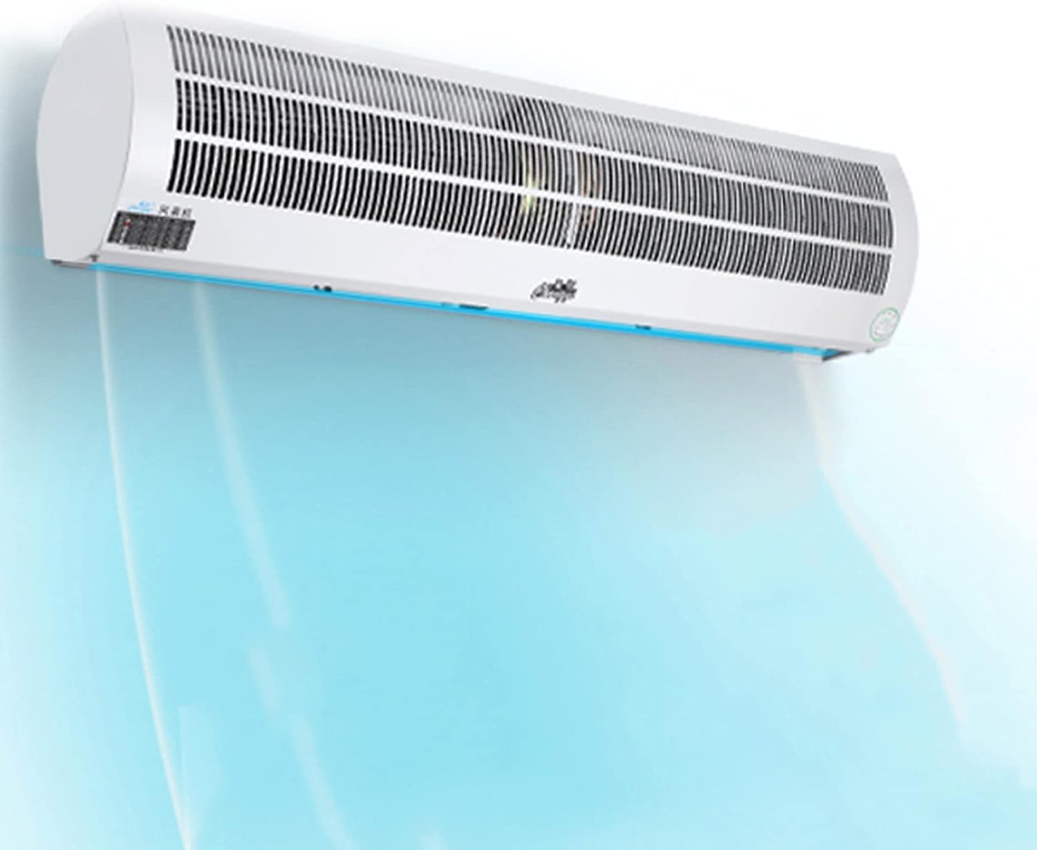 Gewerblicher Luftschleier Maschinen Einkaufszentrum Über Der Tür, Leiser Ventilator, Natürlicher Wind, An Der Wand Befestigter Luftschleier, Einstellbare 2 Geschwindigkeiten
