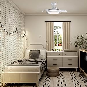 ventilador mini blanco minimalista 