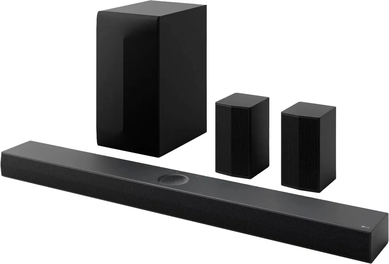 LG – 5.1.1-Channel S70TR Home Theater Soundbar with Wireless Subwoofer and Rear Speakers, Dolby Atmos, WOW Orchestra – Black