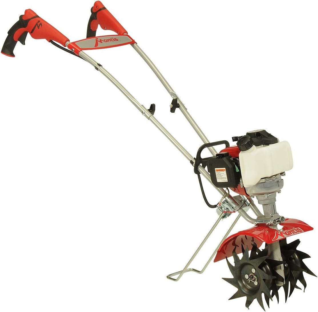 2025 Mantis Gas Rode Metalen Cultivator van 25cc met 4-Takt Honda Motor, Model 7940