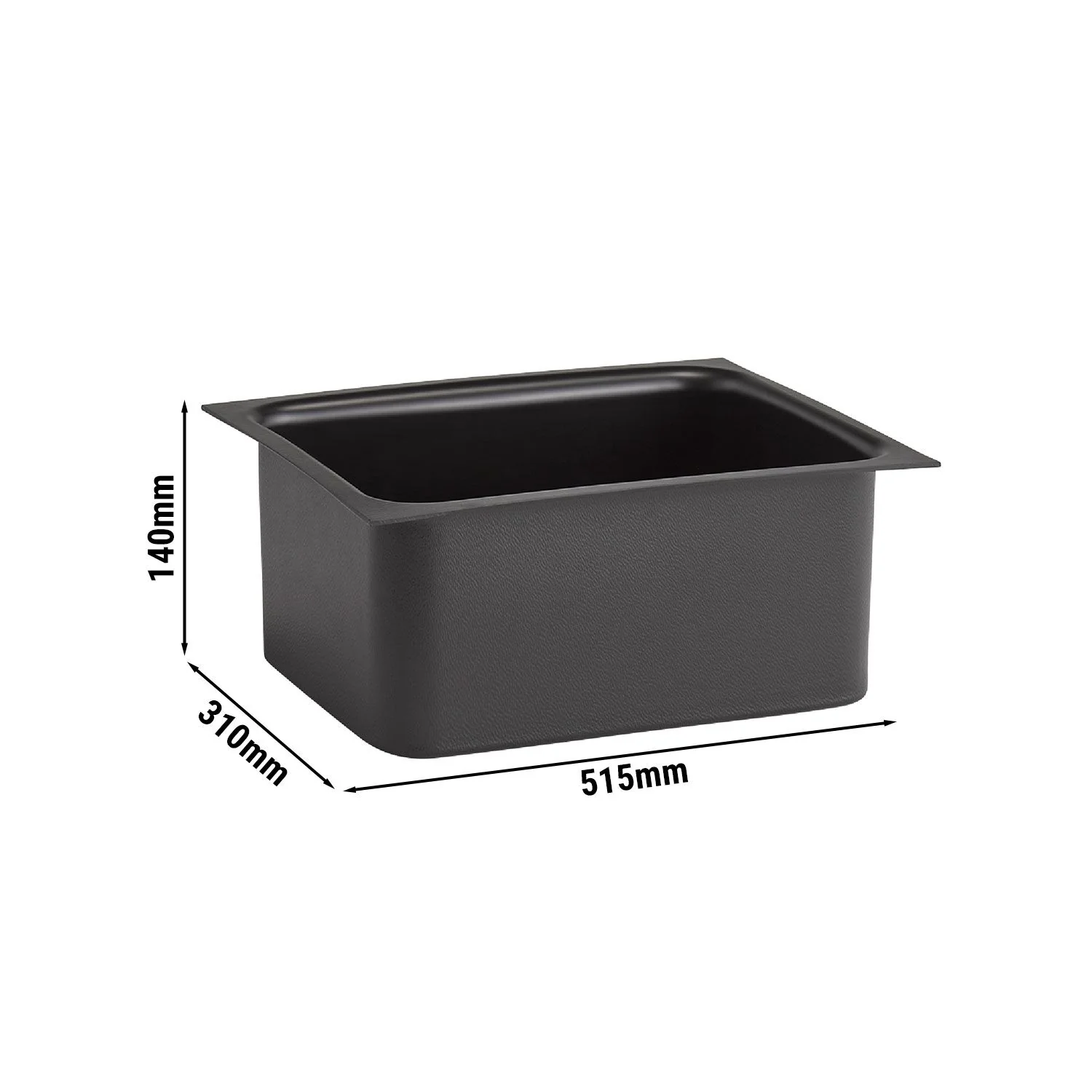 VALO | GN-kantine - GN 1/2 - h?yde 140 mm - passer til 14005