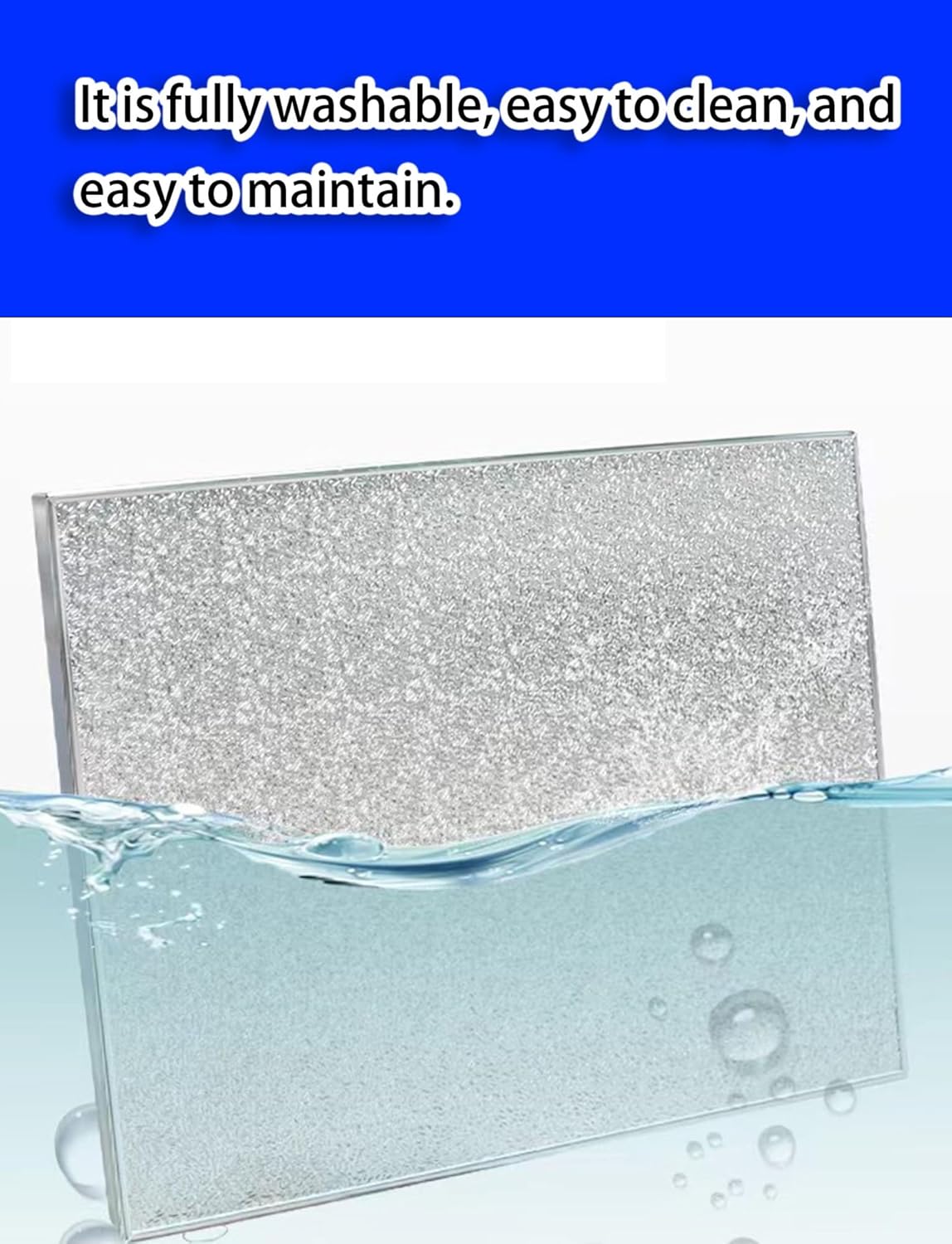 Kühlschrank-Dämmplatte, Selbstklebende magnetische Hitzeschildplatte aus Aluminium for die Küche in verschiedenen Größen(Adhesive-backed,50x60cm)
