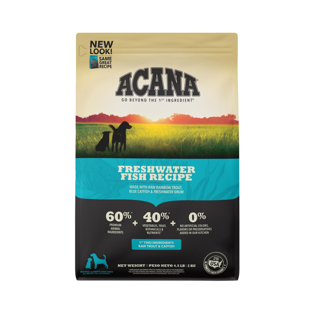ACANA Freshwater Fish Grain-Free Dry Dog Food, 4.5-lb (Size: 4.5-lb)