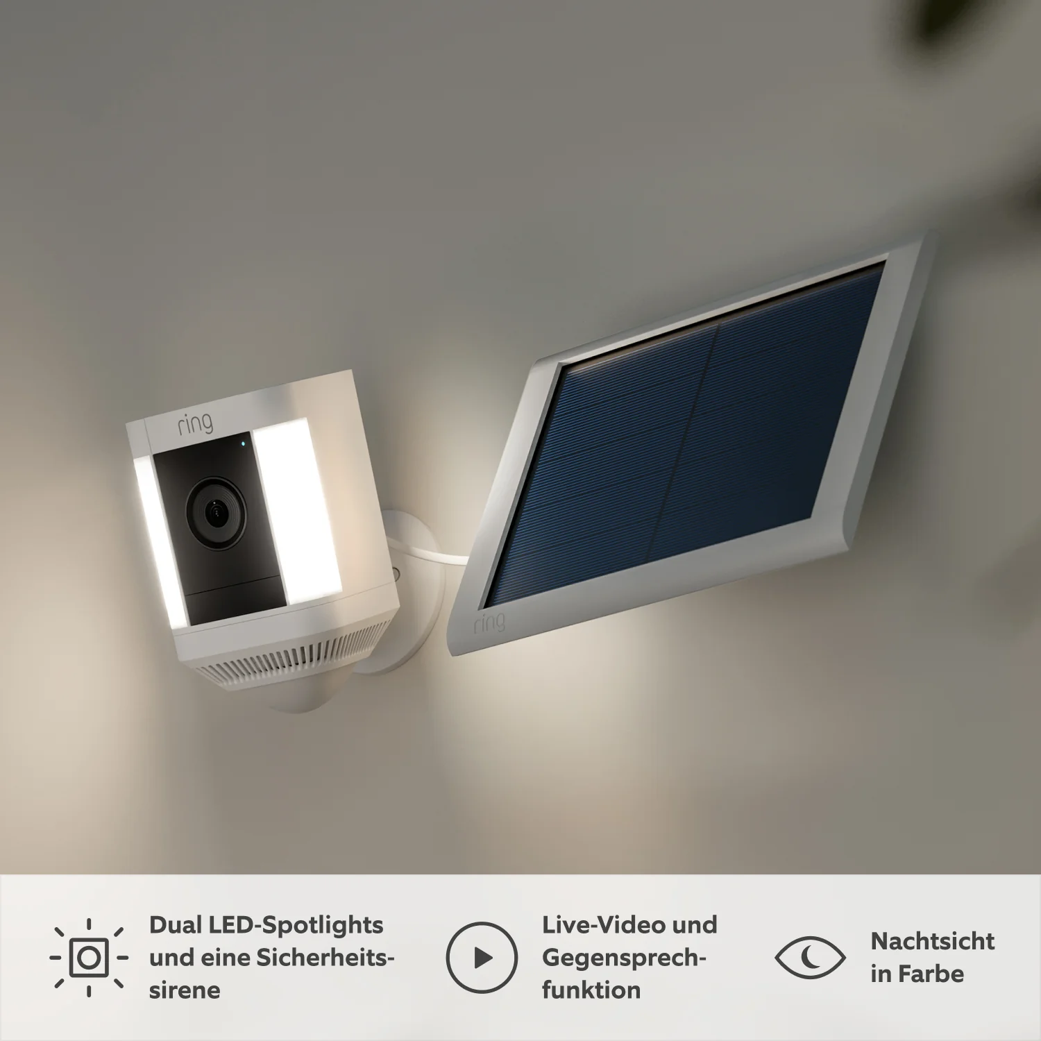 2-Pack Spotlight Cam Plus Solar