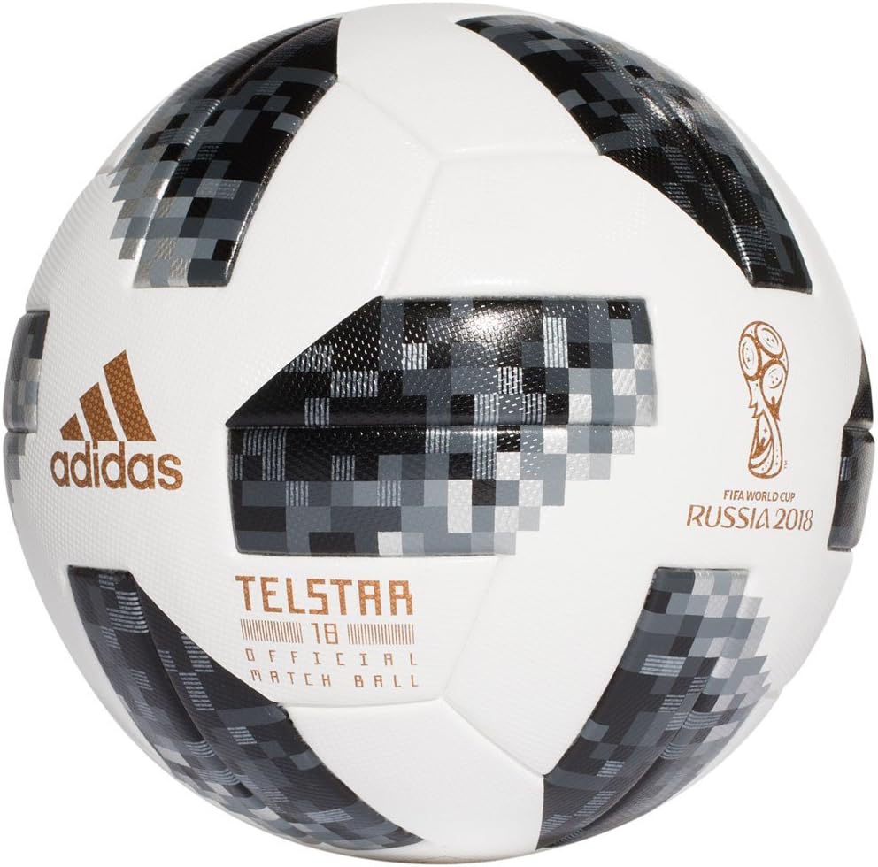 adidas Offizieller Weltmeisterschaftsball [Weiß/Schwarz/SILVMT]