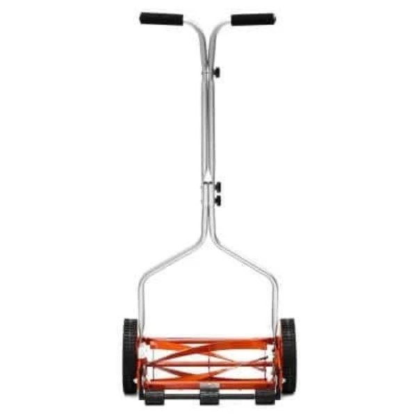 14 in. 4-Blade Manual Walk Behind Reel Lawn Mower 1204-14