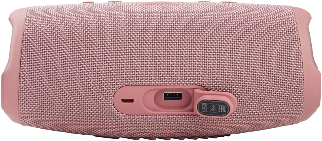 JBL Charge 5 Bluetooth-Lautsprecher in Schwarz �C Wasserfeste, portable Boombox mit integrierter Powerbank �C Eine Akku-Ladung f��r bis zu 20 Stunden kabellosen Musikgenuss