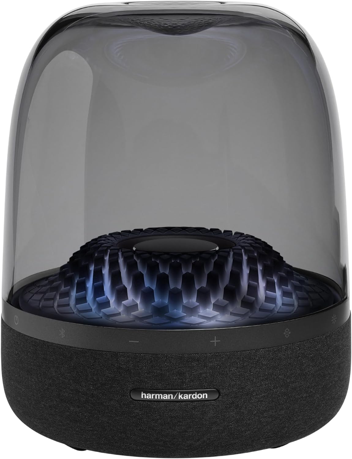 Bluetooth Home Speaker – Superior Sound Quality – 5 Diamond Effect Light Themes – Made from Recycled Materials
