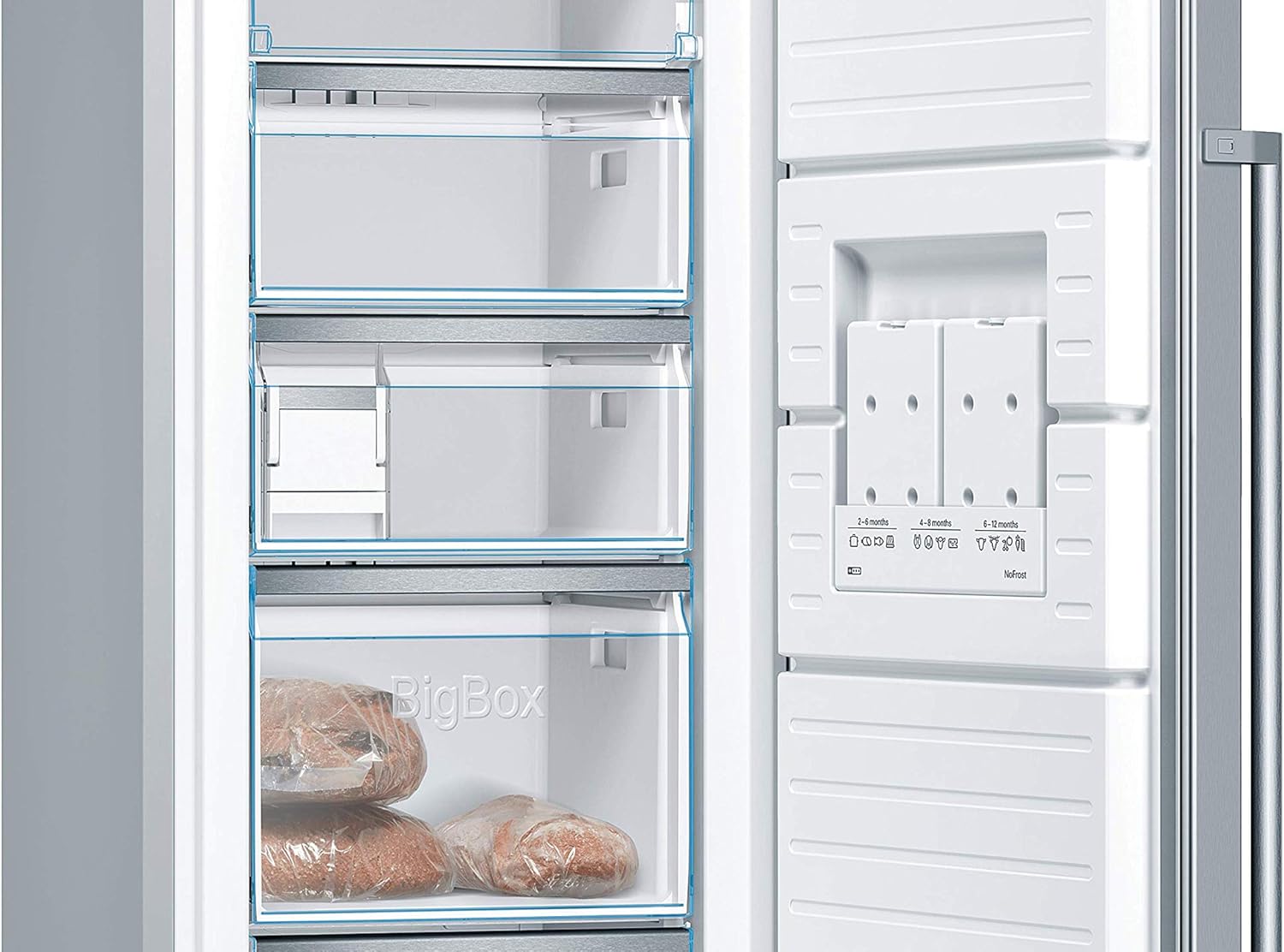 Bosch GIV11ADC0 Serie 6 Einbau-Gefrierschrank, 95 kWh, Jahr, 70 l, LowFrost, FreshSense, 72 x 56