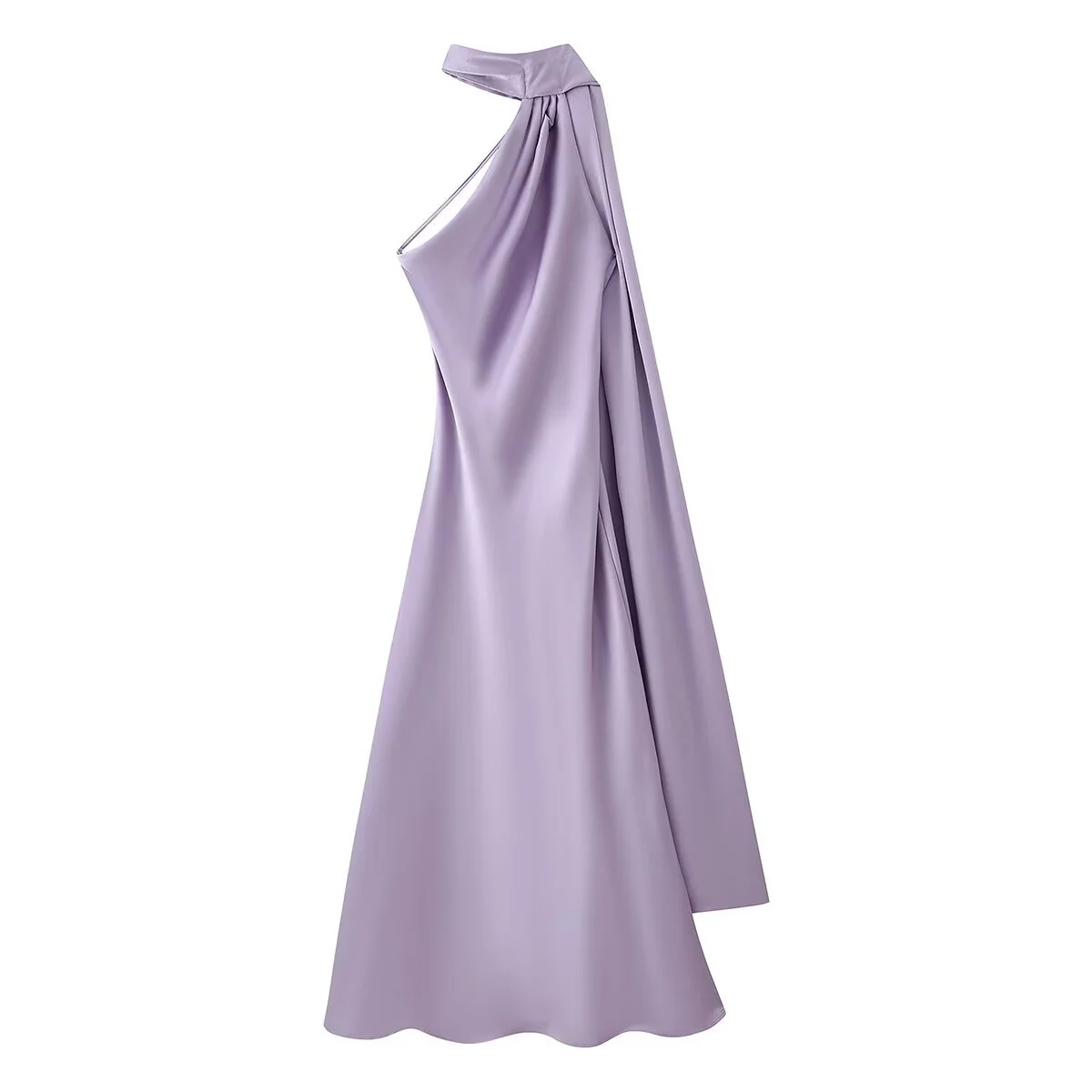 Luxuri?ses Satin-Maxikleid f��r festliche Anl?sse