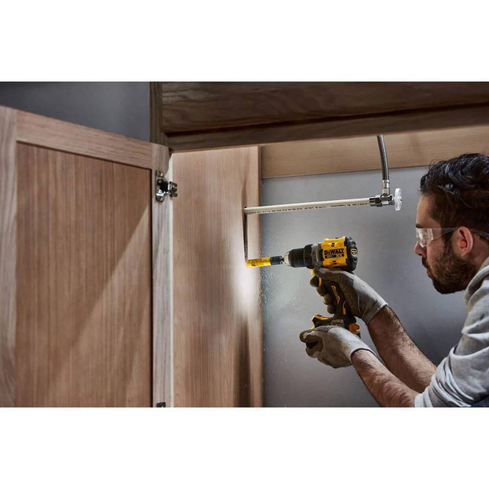2025 DeWalt DCD800D1E1 20V MAX XR Draadloze Compacte Boor/Schroevendraaier met Borstelloze Motor en POWERSTACK Batterijen