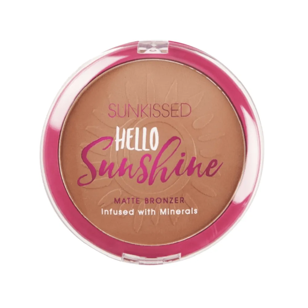 Sunkissed Hello Sunshine Matte Bronzer a?? Vegan Friendly