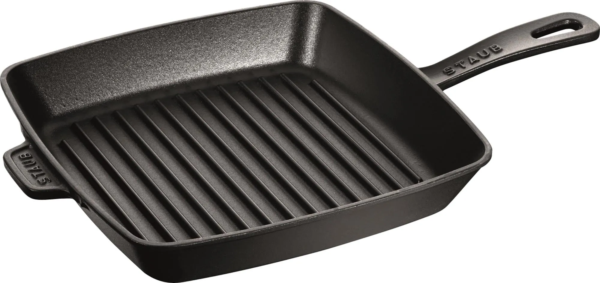 2025 Staub Grillpan vierkant �C Hoogwaardige gietijzeren pan voor perfect grilleren