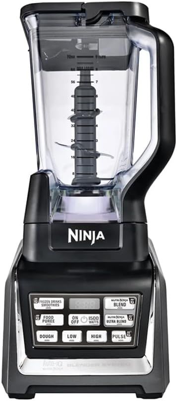 Ninja Multi-Function Blender with Auto-IQ, 1500W, 5 Presets, Black