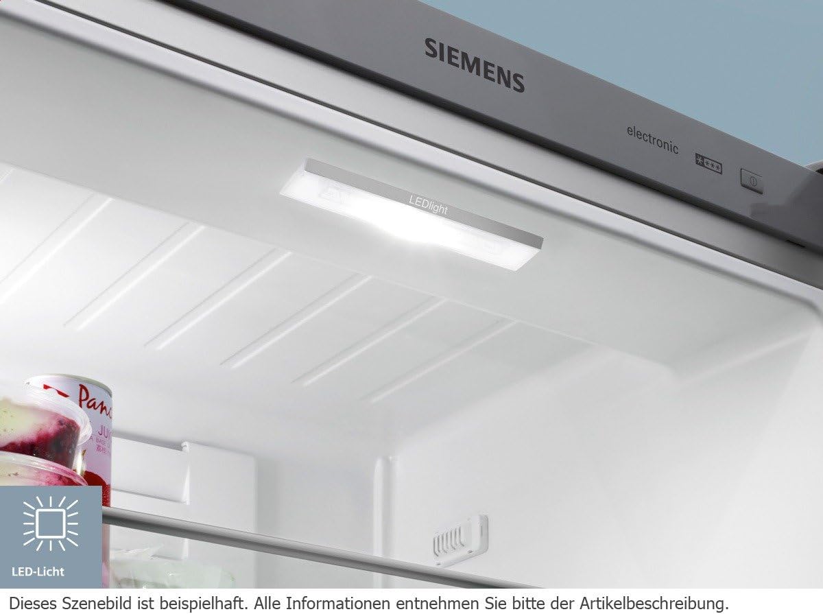 Siemens kg36nxw32 Réfrigérateur/Congélateur/A + +/186 cm Hauteur/258 kWh/an/234 L Partie isotherme/86 L Partie Congélateur/refroidisseur dans Coolbox, il est 2–3 ° comme réfrigérateur