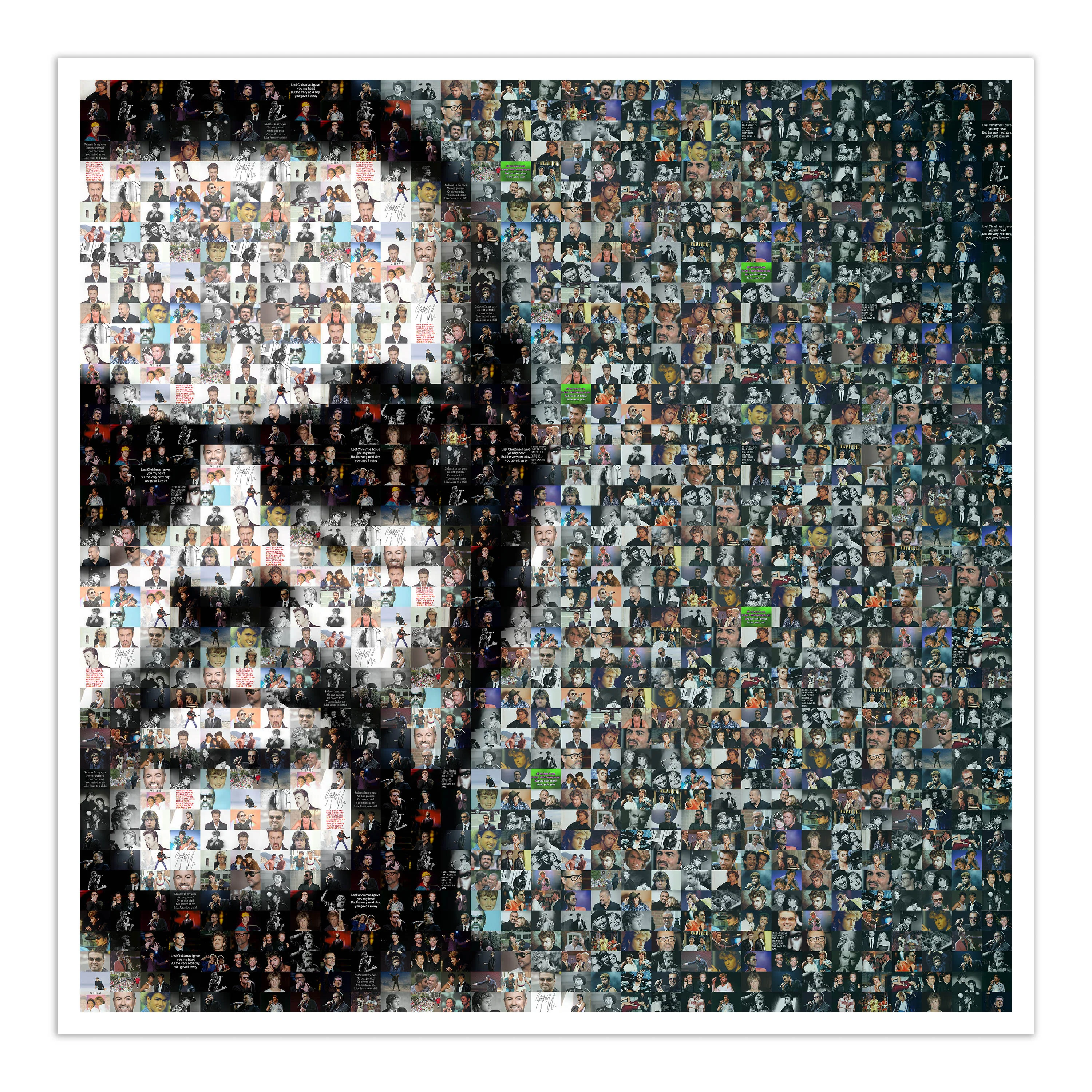 George Michael Blue - George Michael Mosaic