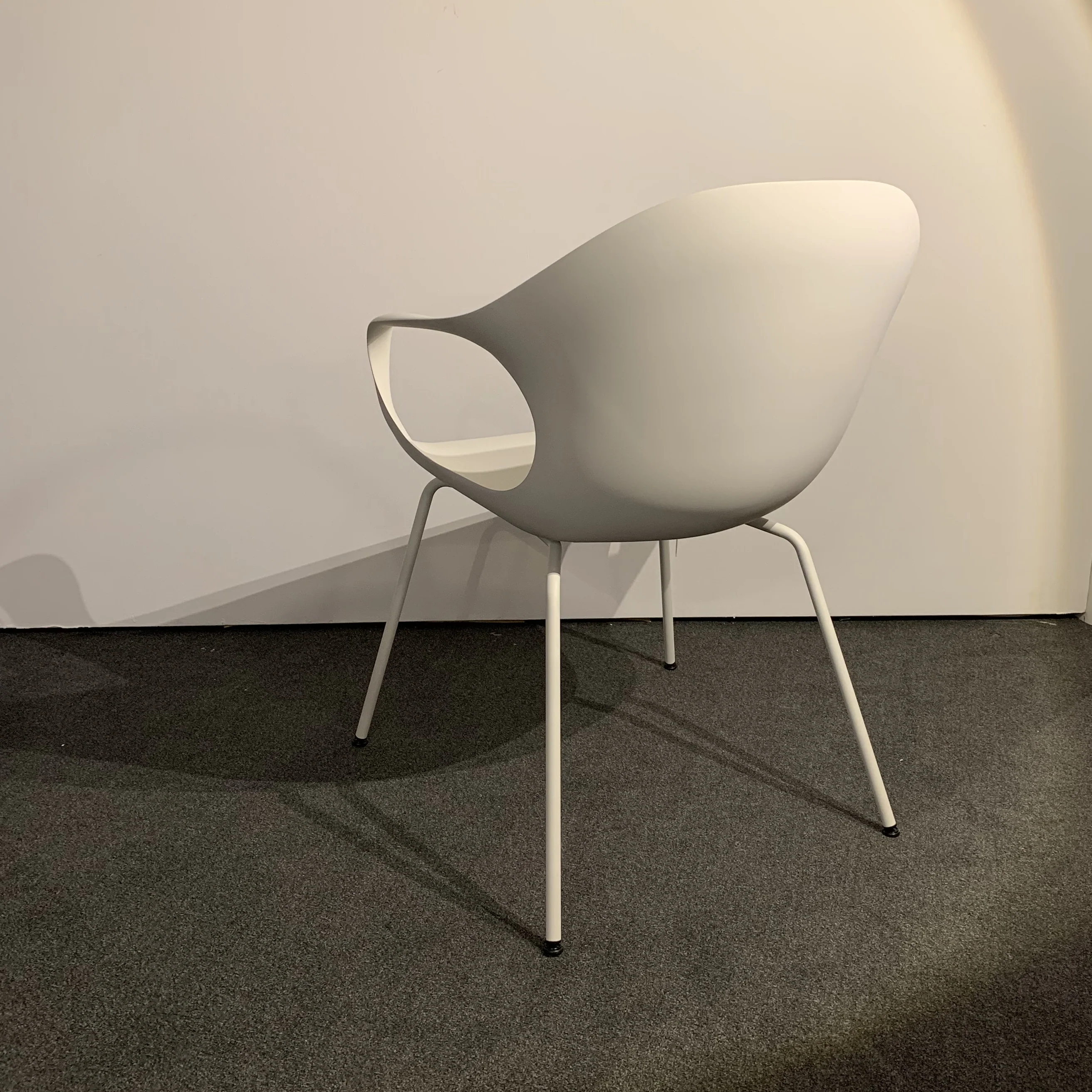 Kristalia Elephant Chair Stuhl Polyurethan wei, 4-Fu Designmbel Italienisch