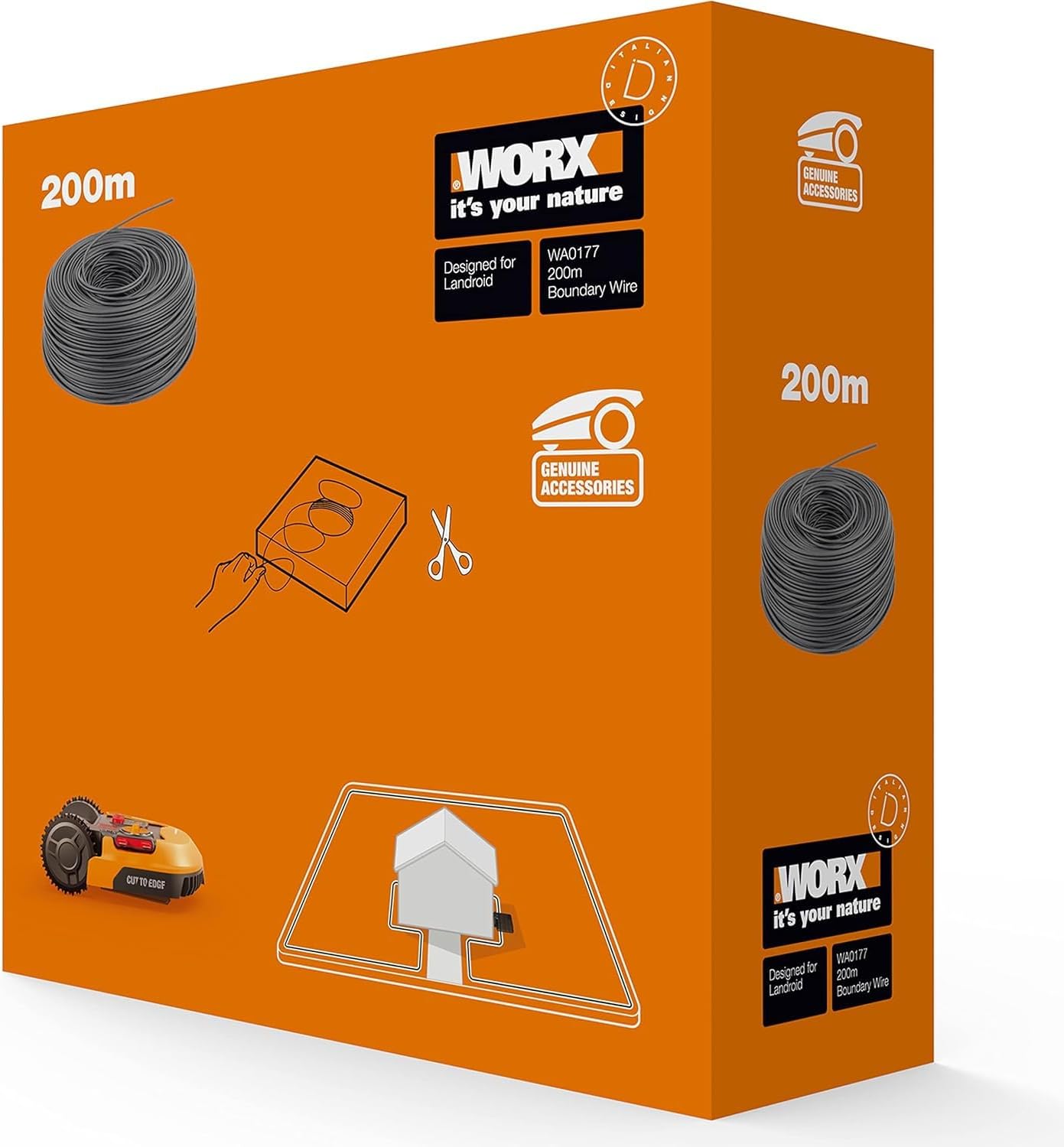 WORX WA0810 Garage für Mhroboter – Klappbare berdachung für alle Landroid S, M und L Modelle (nicht für VISION) - Schutz vor Wind, Laub, Niederschlag & Sonneneinstrahlung - einfacher Aufbau