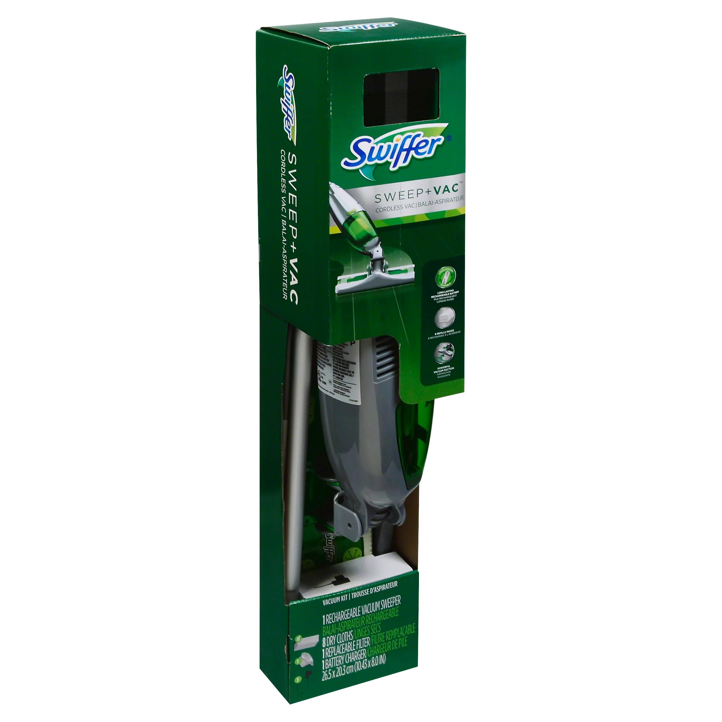 Swiffer Vacuum Kit. Sweep + Vac. Cordless