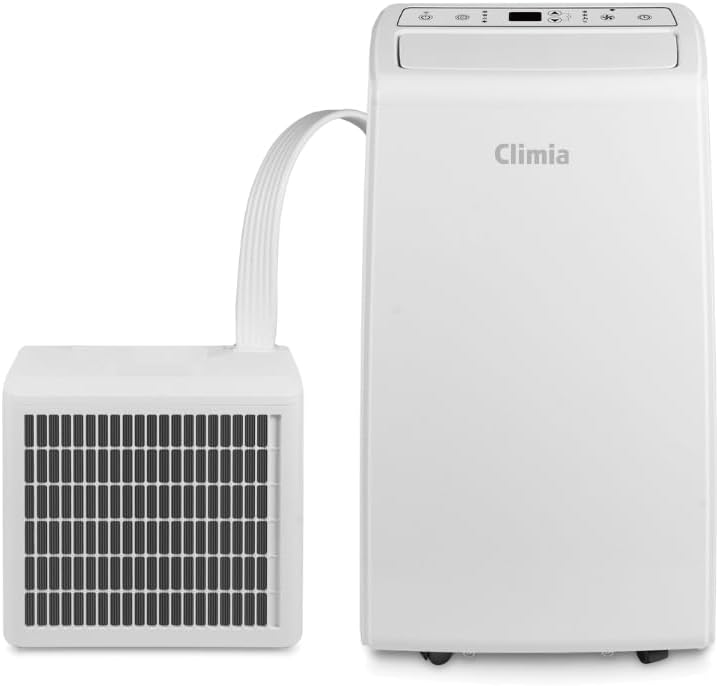 CMK 3500 Mobiles Klimagerät 4-in-1 mit Heizfunktion – Kühlen, Heizen, Entfeuchten & Ventilieren – Kompakte Klimaanlage, Leicht & Leistungsstark – Für Zuhause, Büro & Camping