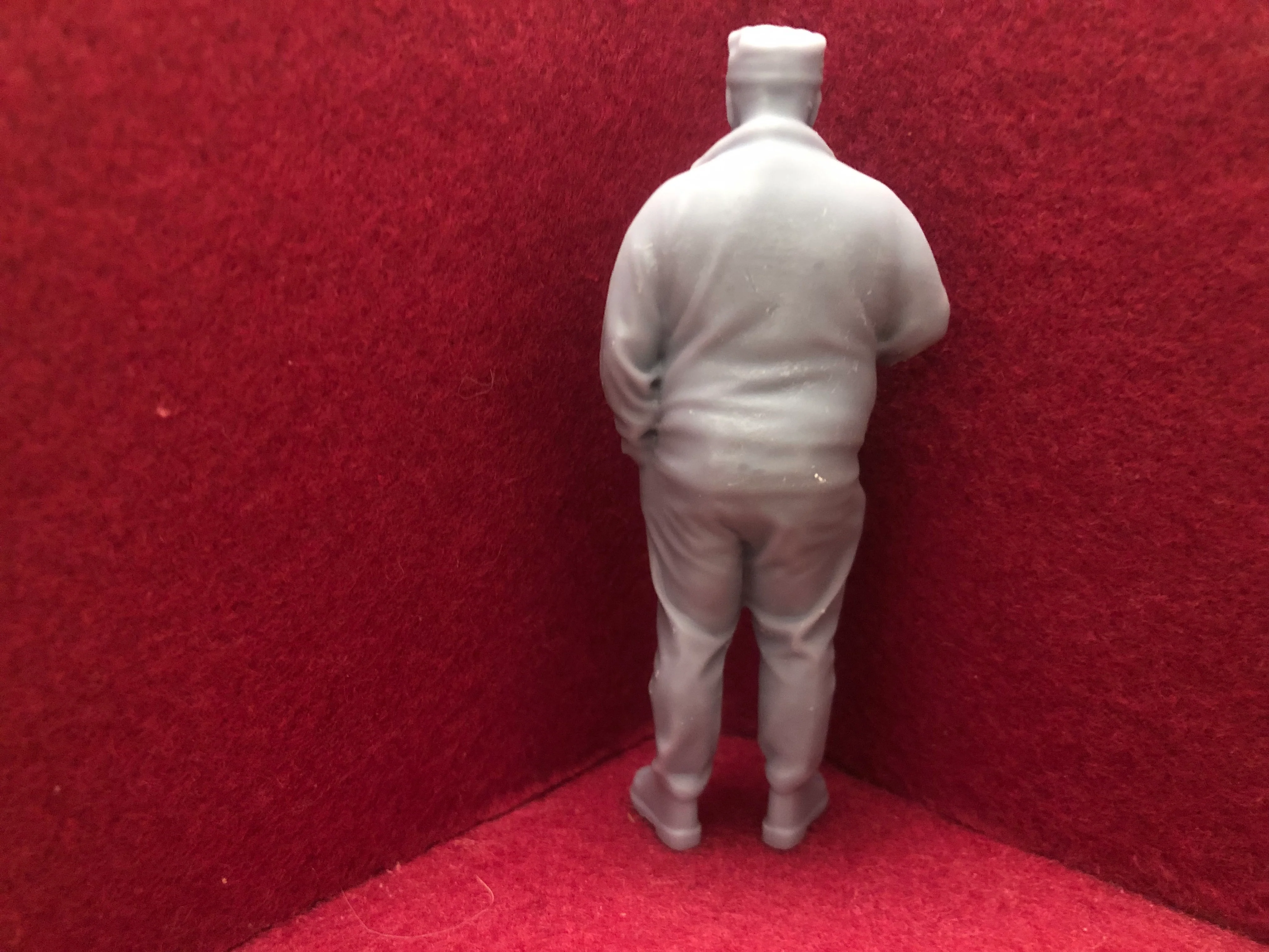 16mm figure  3D scan of a real person - D033 1:19 scale & SM32