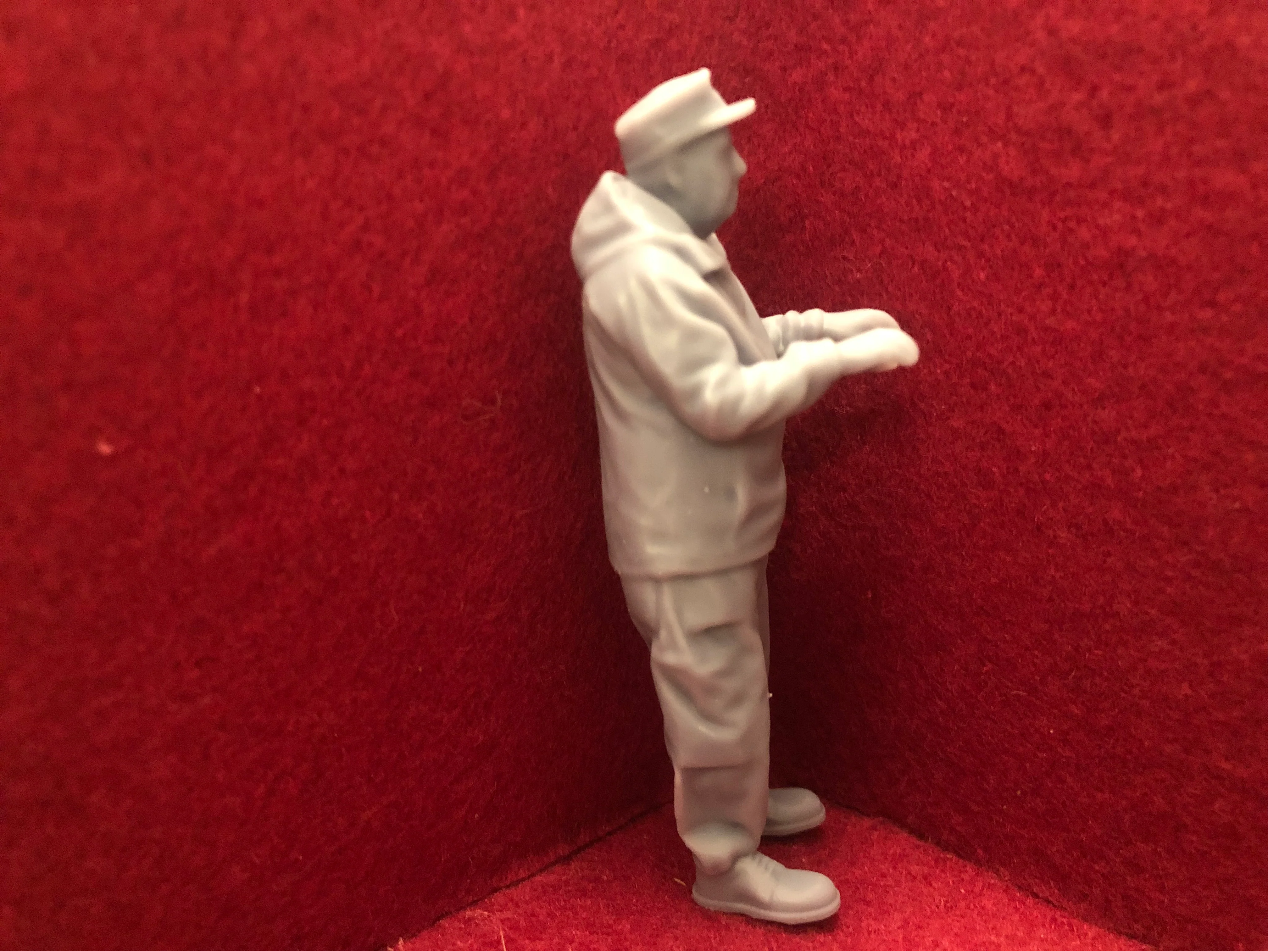 16mm figure  3D scan of a real person - MD038 1:19 scale & SM32