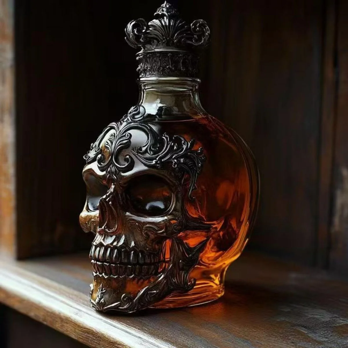 Rebellischer Whiskey-Dekanter