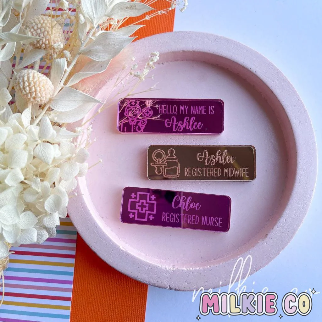 Name & Text Badges