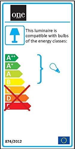 ONE Light - 67236A/AL Aluminium 60cm E27 15w IP54