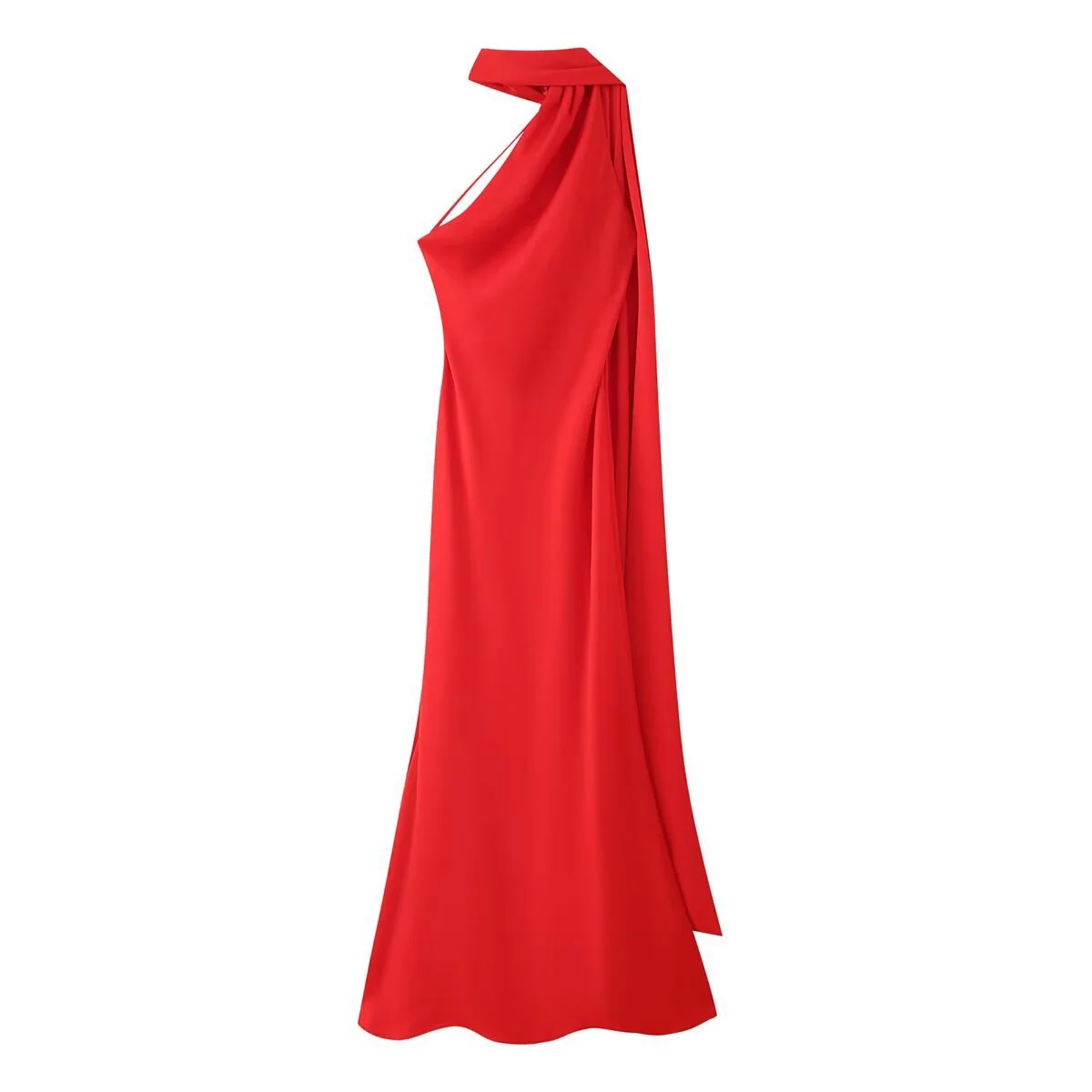Luxuri?ses Satin-Maxikleid f��r festliche Anl?sse